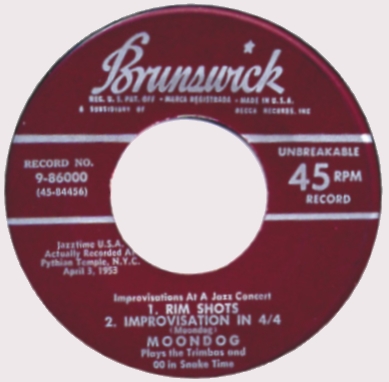 Improvisation at a Jazz Concert - Face A