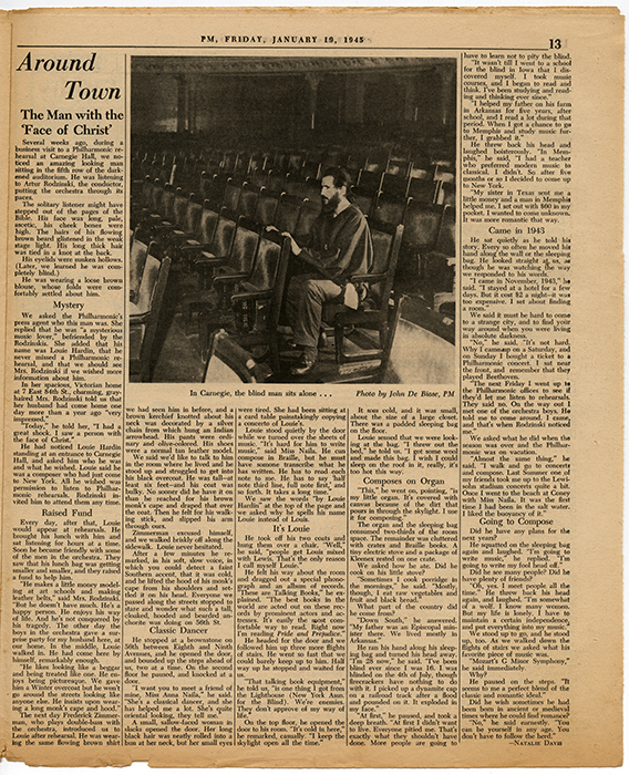 Vieil article 19/01/1945